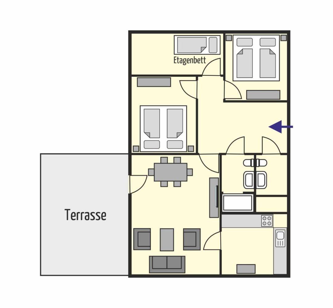 נורדייך Bungalow Tilla מראה חיצוני תמונה